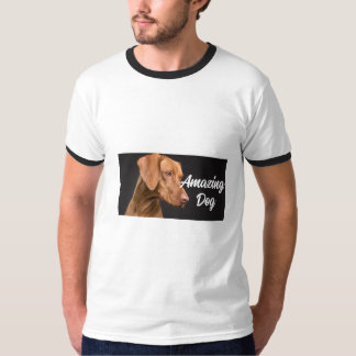 Tシャツの驚くべき犬 Tシャツ