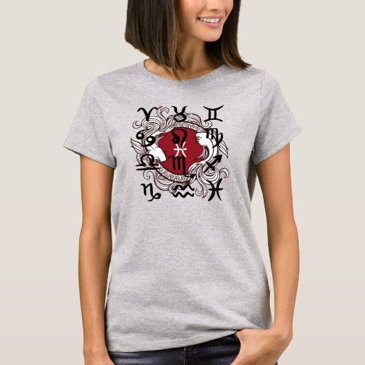 Tシャツの魚座 Tシャツ (正面)