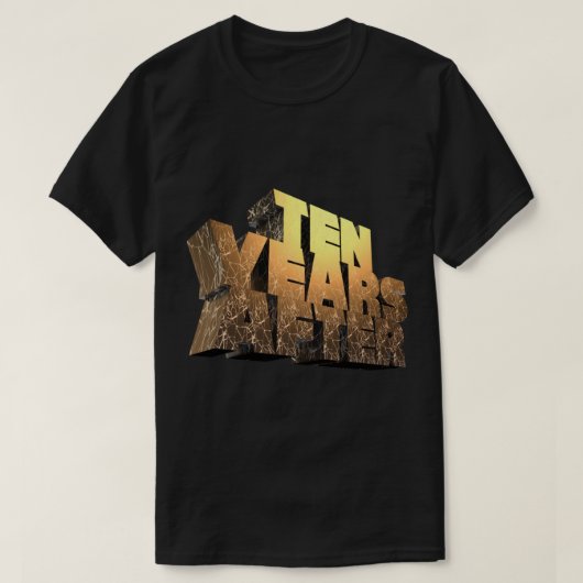 Tシャツの10年後 Tシャツ (デザイン正面)