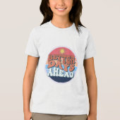 Tシャツの「日の向上」 トライブレンドＴシャツ (正面)