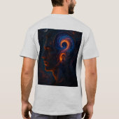 TシャツのArt Premiumとクリエイティブデザイン Tシャツ (裏面)