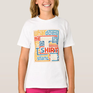 TシャツのTって何の略?おもしろトレンディー Tシャツ