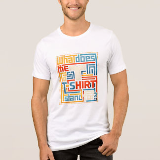 TシャツのTは何の略?おもしろトレンディー トライブレンドTシャツ