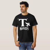 TシャツのT鳥デザイン Tシャツ (正面フル)