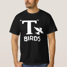 TシャツのT鳥デザイン