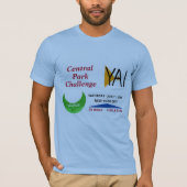 TシャツのZachのためのデジタル元のデザイン Tシャツ (正面)