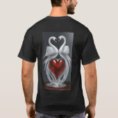 Tシャツはとても綺麗でユニークすい Tシャツ (裏面)