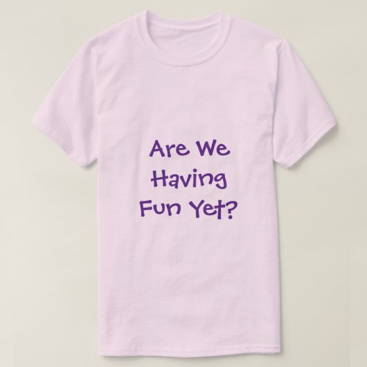 Tシャツはまだおもしろいか Tシャツ (デザイン正面)