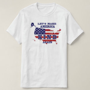 "Tシャツはアメリカの種類の"再度作ろう Tシャツ