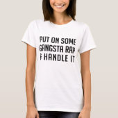 Tシャツはギャングを着ラップのて扱う Tシャツ (正面)