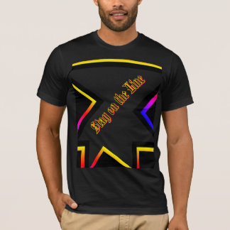 Tシャツはライン上に留まって Tシャツ