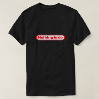 Tシャツは何もしない Tシャツ