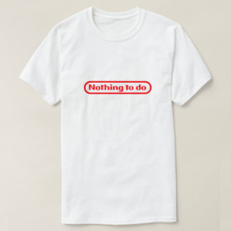 Tシャツは何もしない Tシャツ