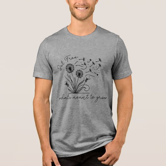 Tシャツは成長の見込みが無い トライブレンドＴシャツ (正面)