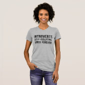 Tシャツは永遠に自己を孤立させる Tシャツ (正面フル)