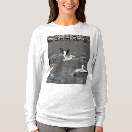 Tシャツは湖で降伏する Tシャツ (正面)