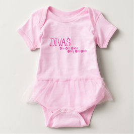Tシャツは生まれDivasは作らない ベビーボディスーツ