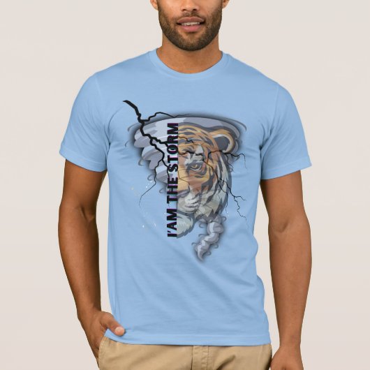 Tシャツは私が嵐だ Tシャツ (正面)