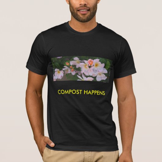Tシャツは、# 4515合成物起こります Tシャツ (正面)
