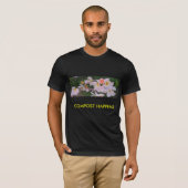 Tシャツは、# 4515合成物起こります Tシャツ (正面フル)