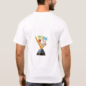 Tシャツは「Push The Pace」を特集。 Tシャツ (裏面)