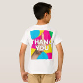 Tシャツへようこそ、ありがとうございます Tシャツ (裏面フル)