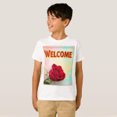 Tシャツへようこそ、ありがとうございます Tシャツ (正面フル)