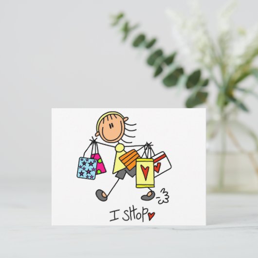 Tシャツやギフトの購入 ポストカード (スタンド正面)