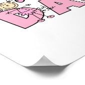 Tシャツやギフトは踊れる ポスター (角)