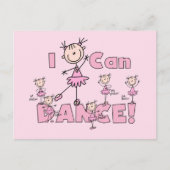 Tシャツやギフトは踊れる ポストカード (正面)