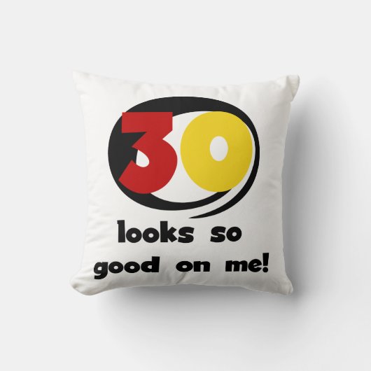 Tシャツやギフトは30枚目に似合う クッション (正面)