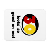 Tシャツやギフトは30枚目に似合う マグネット (横)