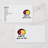 Tシャツやギフトは30枚目に似合う 名刺 (正面/裏面)