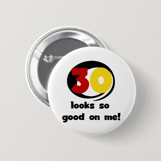 Tシャツやギフトは30枚目に似合う 缶バッジ (正面&裏面)