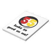 Tシャツやギフトは55枚目に似合う ノートパッド (回転)