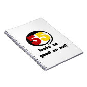 Tシャツやギフトは55枚目に似合う ノートブック (右側)