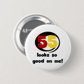 Tシャツやギフトは55枚目に似合う 缶バッジ (正面&裏面)