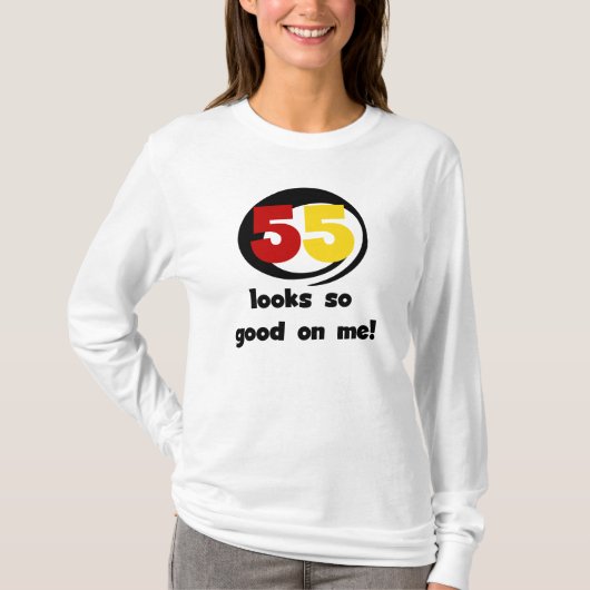 Tシャツやギフトは55枚目に似合う Tシャツ (正面)