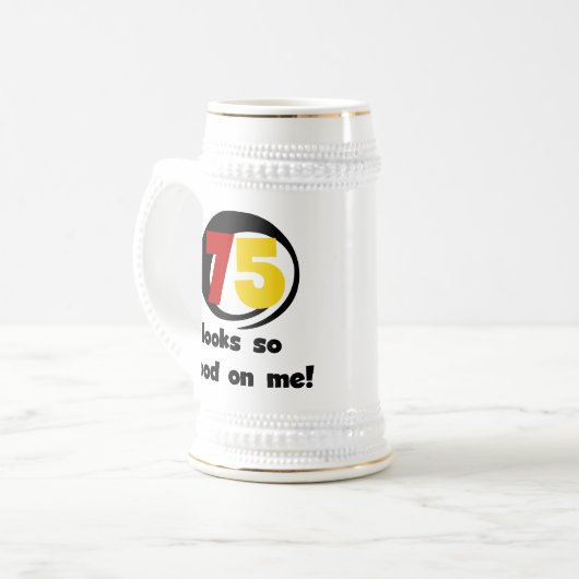 Tシャツやギフトは75個見える ビールジョッキ (正面左)