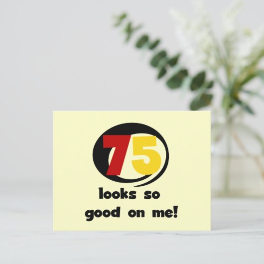 Tシャツやギフトは75個見える ポストカード (スタンド正面)