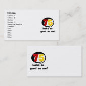 Tシャツやギフトは75個見える 名刺 (正面/裏面)