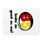 Tシャツやギフトは85枚目に似合う マグネット (横)