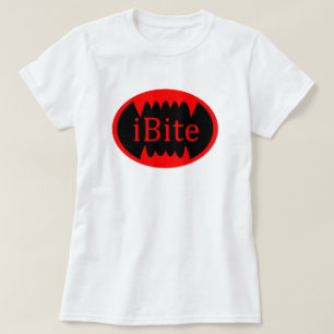 Tシャツをかじる Tシャツ