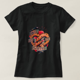 Tシャツをねじらないように Tシャツ
