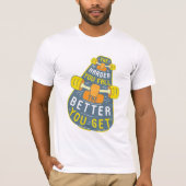 Tシャツをもっとスケートで楽しむ Tシャツ (正面)