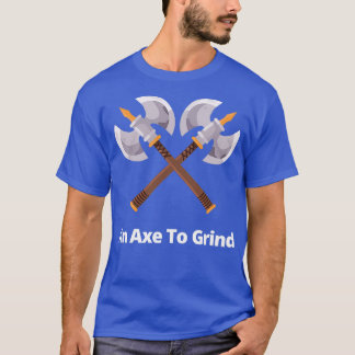 Tシャツをクラシック挽く斧 Tシャツ