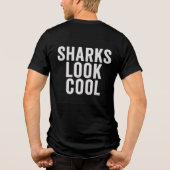tシャツをシャークする トライブレンドＴシャツ (裏面)