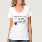 Tシャツを丸く回す Tシャツ (正面)