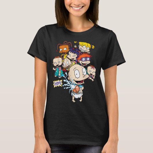 Tシャツを吹き飛ばすRugratsトミー Tシャツ (正面)