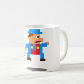 Tシャツを壊す コーヒーマグカップ (正面右)